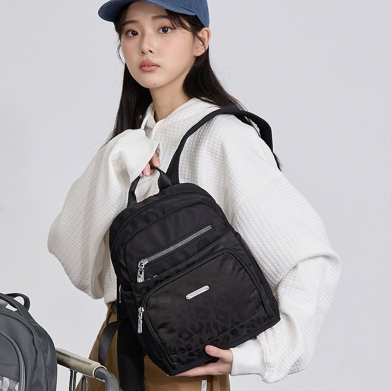 [Kim Anderson] Jungle Roaming Compact Backpack-Charming Black - Backpacks - Polyester Black