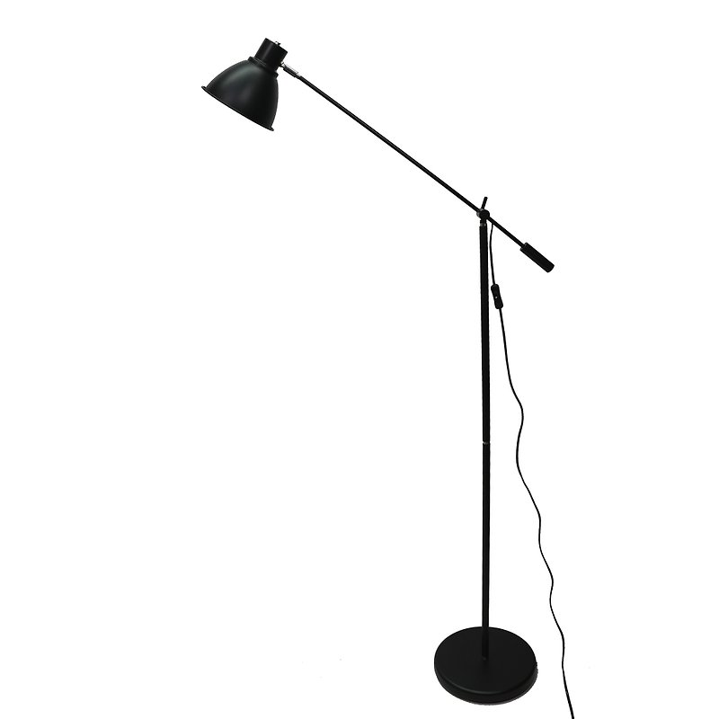 [Simple life] floor lamp, standing lamp, reading table lamp, living room lamp, loft MIT Taiwan lighting - Lighting - Other Metals Black