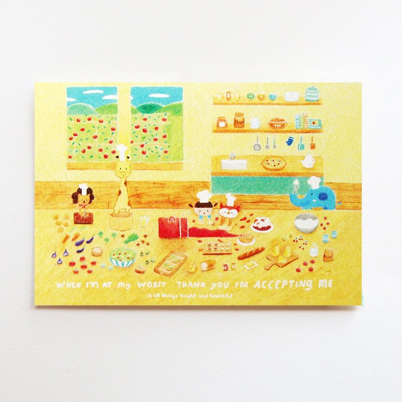 Soup Postcard - Cards & Postcards - Paper Multicolor