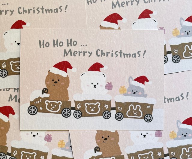 _smallthings イラスト クリスマスカード (#52 ジンジャーブレッド