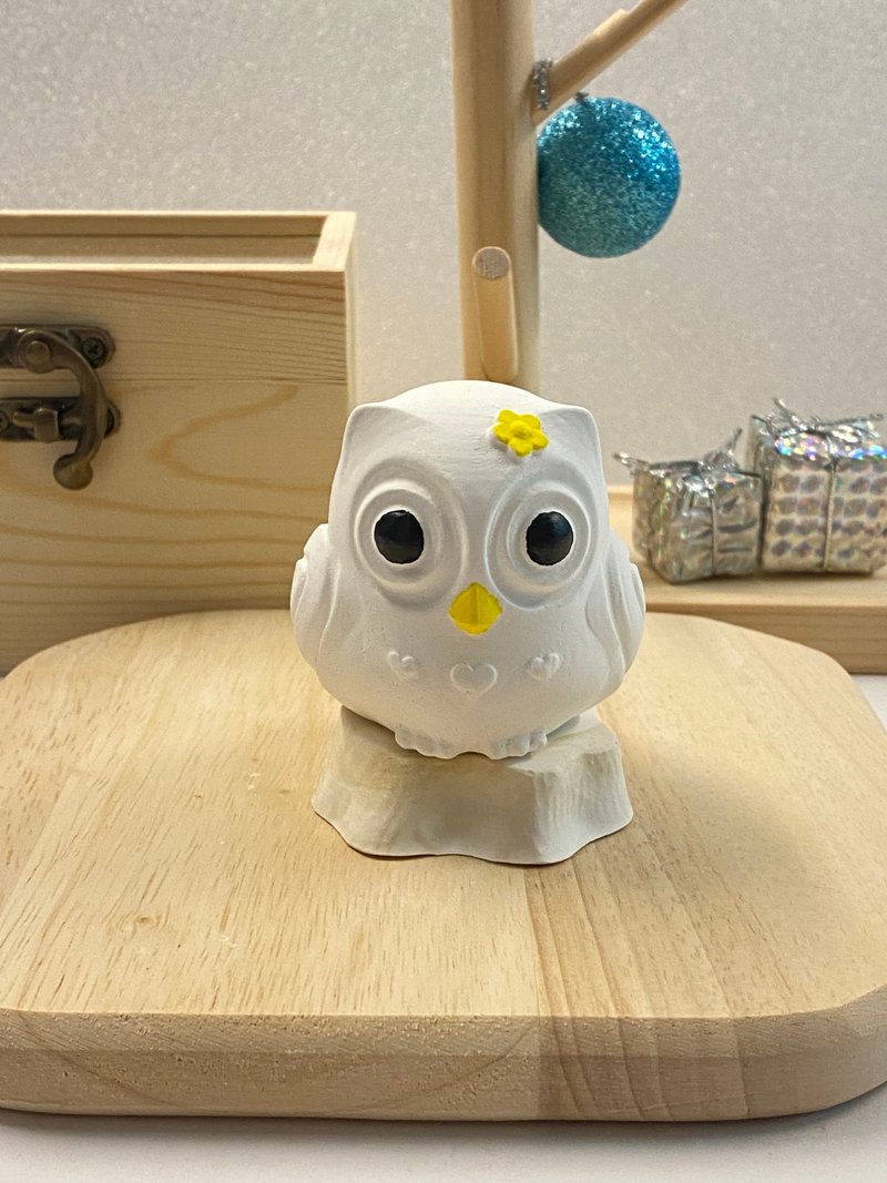 貓頭鷹擴香石 (小隻) Owl Aroma Stone - 香氛/精油/擴香 - 其他材質 多色