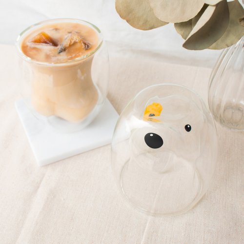 bear double layer glass - Shop GOODGLAS Cups - Pinkoi