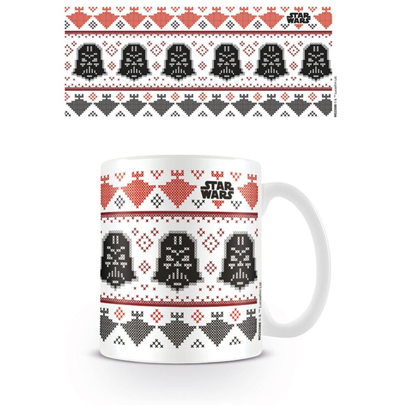 【星際大戰】Star Wars 黑武士聖誕風 - 英國進口馬克杯 - 咖啡杯/馬克杯 - 陶 多色