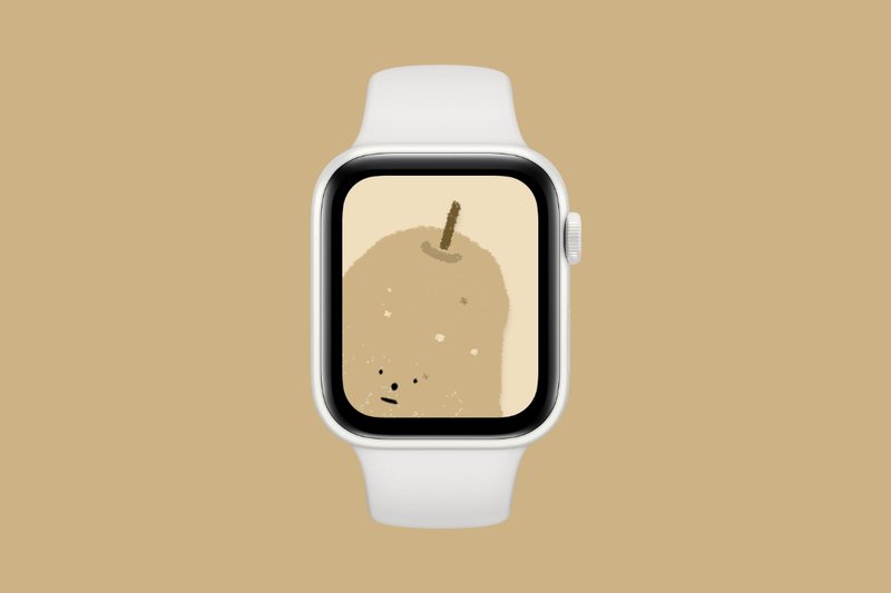 Apple Watch Wallpaper,Decor,Digital Painting - Pear Fruit - 電腦手機桌布/貼圖/App 圖示 - 其他材質 