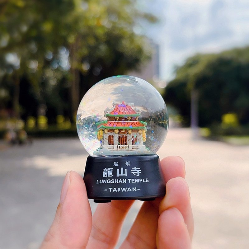 台灣雪花球 / 水晶球 - 龍山寺 - 擺飾/家飾品 - 其他材質 