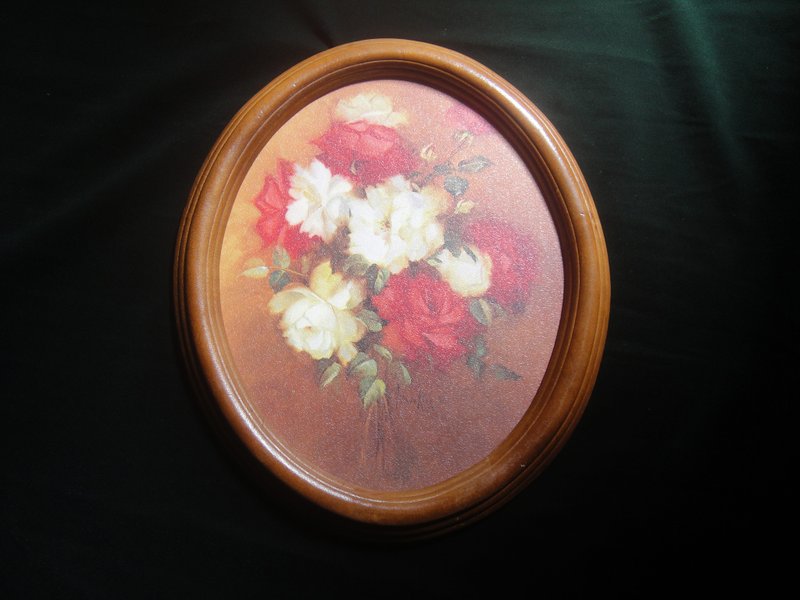 【老時光 OLD-TIME】早期二手木製印刷畫掛飾壁飾 - 擺飾/家飾品 - 其他材質 多色