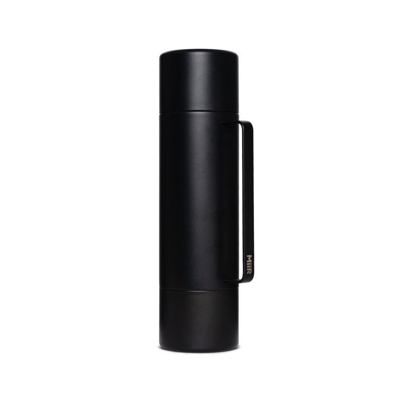 Miir Tomo Stainless Steel Vacuum Insulated Canteen 33oz/1L Black - Vacuum Flasks - Stainless Steel Black