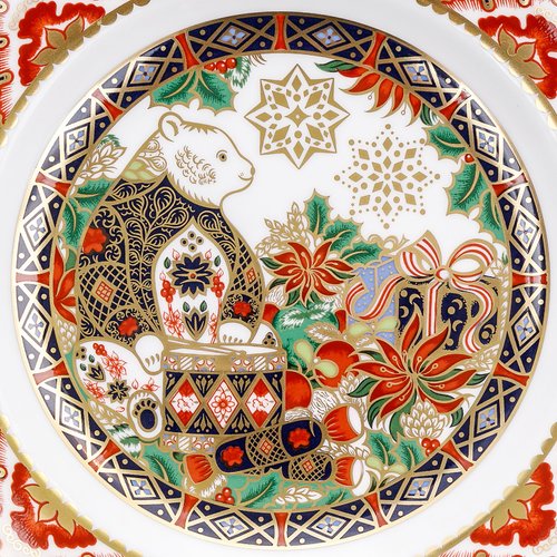 英国製 ロイヤル クラウン ダービー 伊万里 誕生日 アニュアル