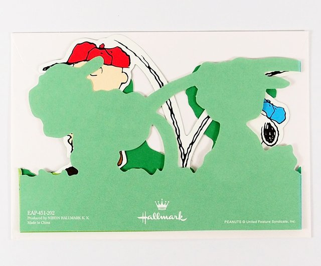 Snoopy playing baseball [Hallmark- JP postcard multi-purpose] - Shop  Hallmarkcards Cards & Postcards - Pinkoi