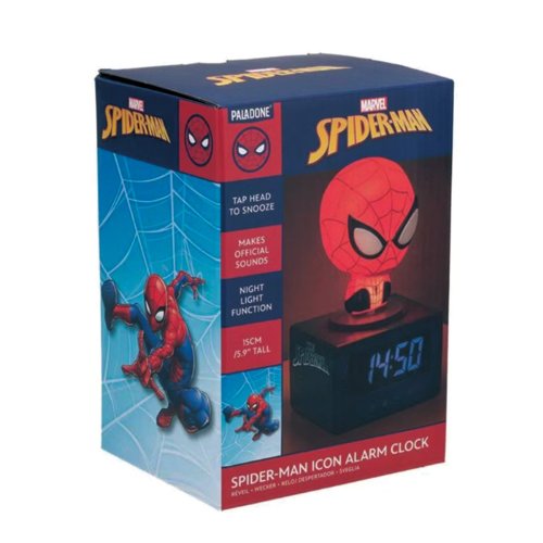 マーベル スパイダーマン 3D シェイプ スリーインワン目覚まし
