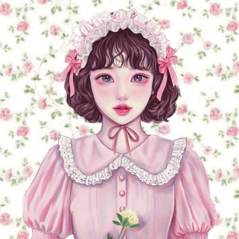 Michelle sticker all set - 貼紙 - 紙 多色
