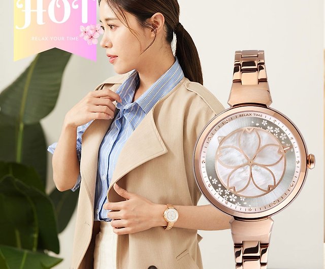 RELAX TIME bloomシリーズ-桜 - ショップ ModaBello 腕時計 - Pinkoi