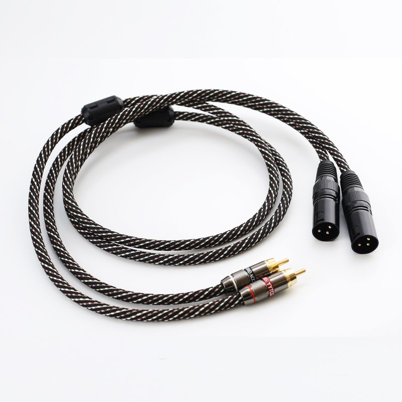 HIFI 音訊線 RCA轉XLR 公【川木】RCA轉XLR平衡線【M199】 - 手機配件 - 其他材質 