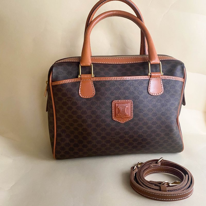 Second-hand bag Celine│presbyopia│crossbody bag│handbag│side backpack│girlfriend gift - Handbags & Totes - Genuine Leather Brown