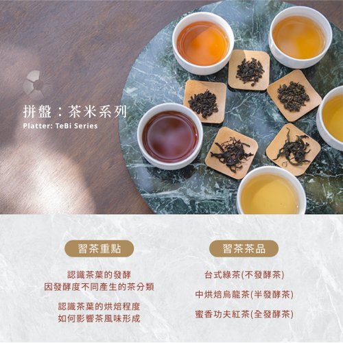茶米茶ギフトボックス】発酵・焙煎した個性豊かな台湾茶（緑茶