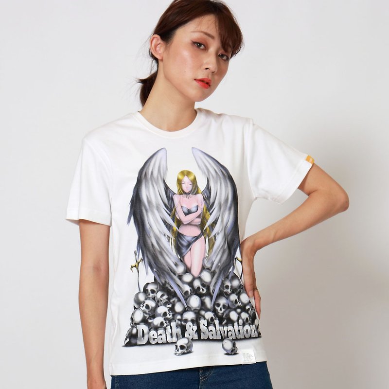 Death Angel / 死亡天使 - 女 T 恤 - 棉．麻 