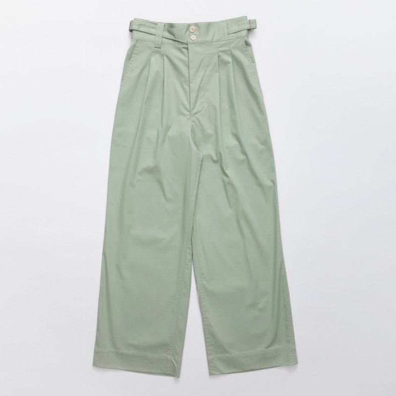 Gurkha pants - กางเกงขายาว - ผ้าฝ้าย/ผ้าลินิน สีเขียว