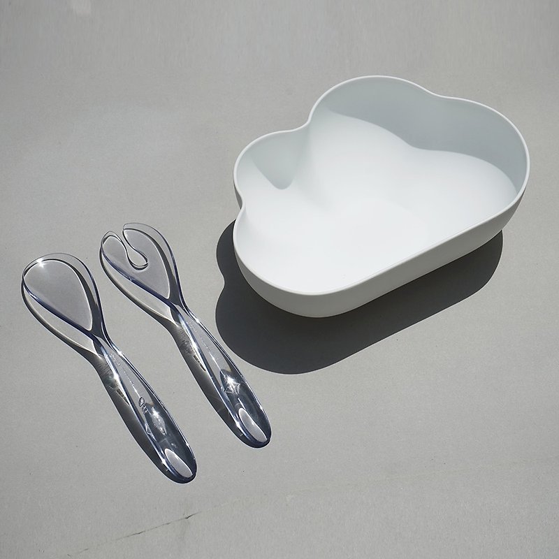 QUALY 朵朵雲兒沙拉碗 - 碗 - 塑膠 