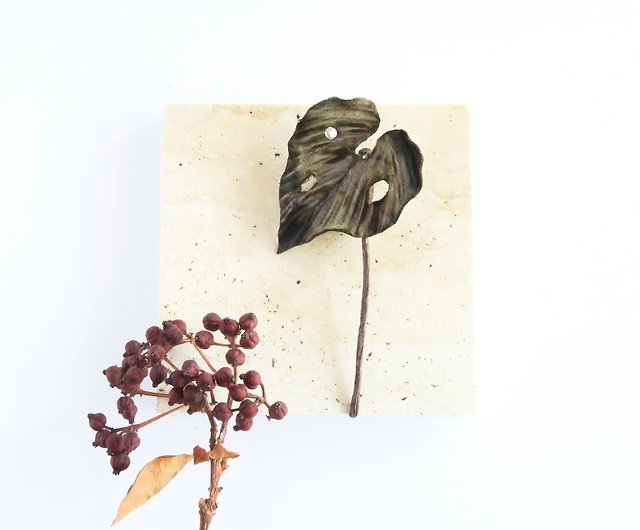 Brooch. ブローチ | Fallen leaf. no,04. | 落ち葉のブローチ ...