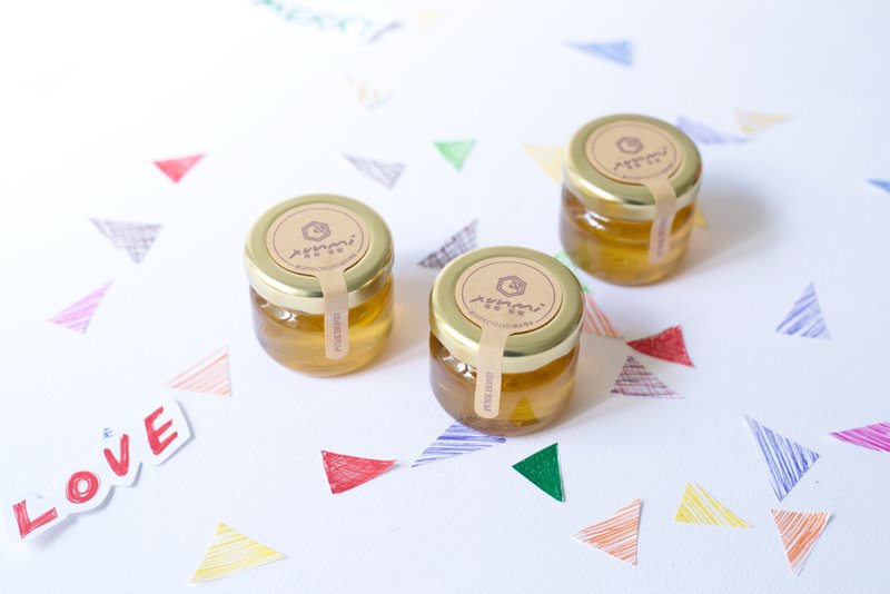 Wedding Favor l Wedding Honey - Eternal (Watermelon.Lychee.Longan) - Honey & Brown Sugar - Glass Yellow