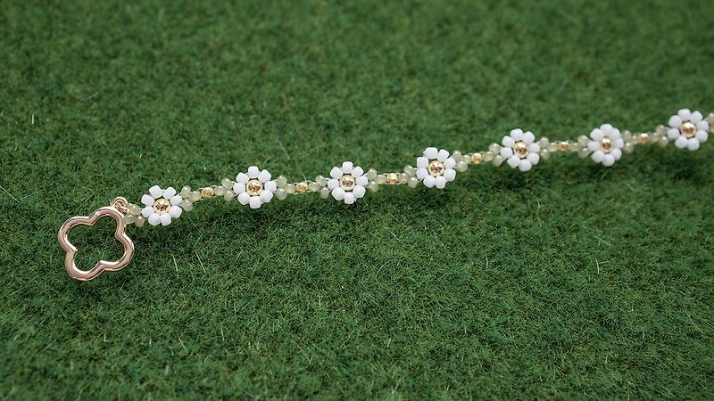 [Small Fresh] Small Chrysanthemum Wreath Bracelet - สร้อยข้อมือ - วัสดุอื่นๆ 