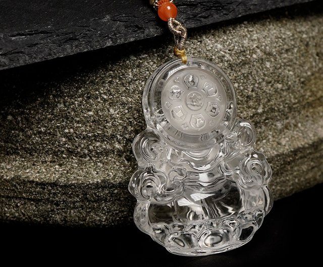 Zhengjia Jewelry]ホワイトクリスタルトップ超透明透明観音タラ 39 ...