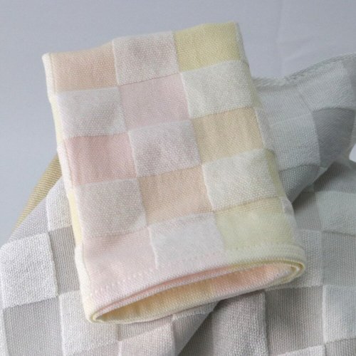 Japanese style gauze plaid small hand towel (pink) 24x24*10 - Shop  hola-testritegroup Towels - Pinkoi