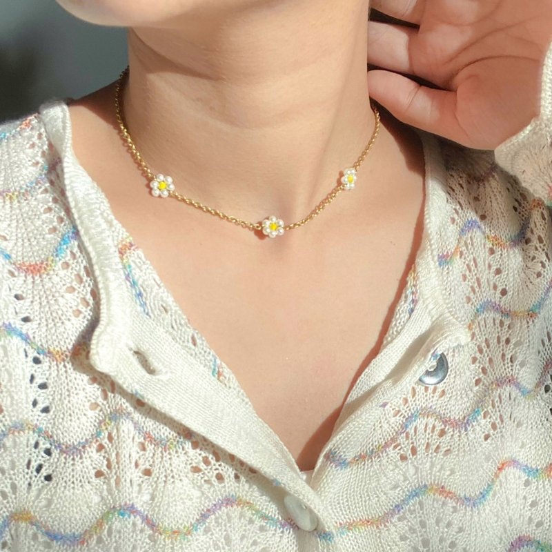 Necklace Calle - 項鍊 - 水晶 多色