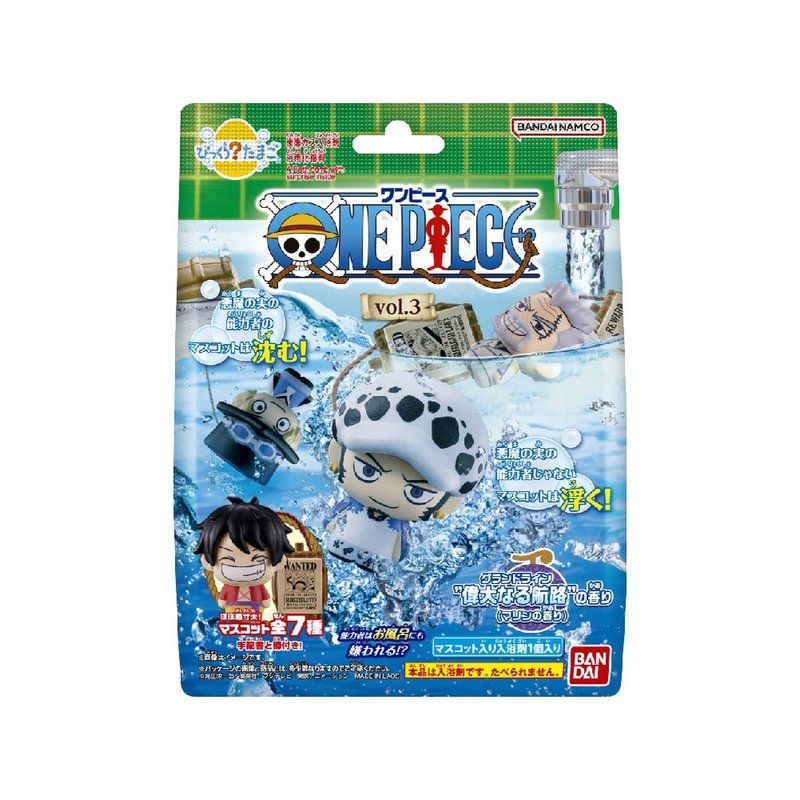 ONE PIECE航海王入浴球Vol.3(泡澡球/限量) - 公仔/玩偶 - 塑膠 多色