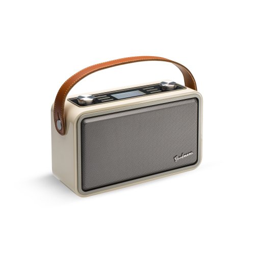 GOODMANS HERITAGE PORTABLE II古典的なレトロなポータブルWIFIのBluetoothスピーカー - ホワイト
