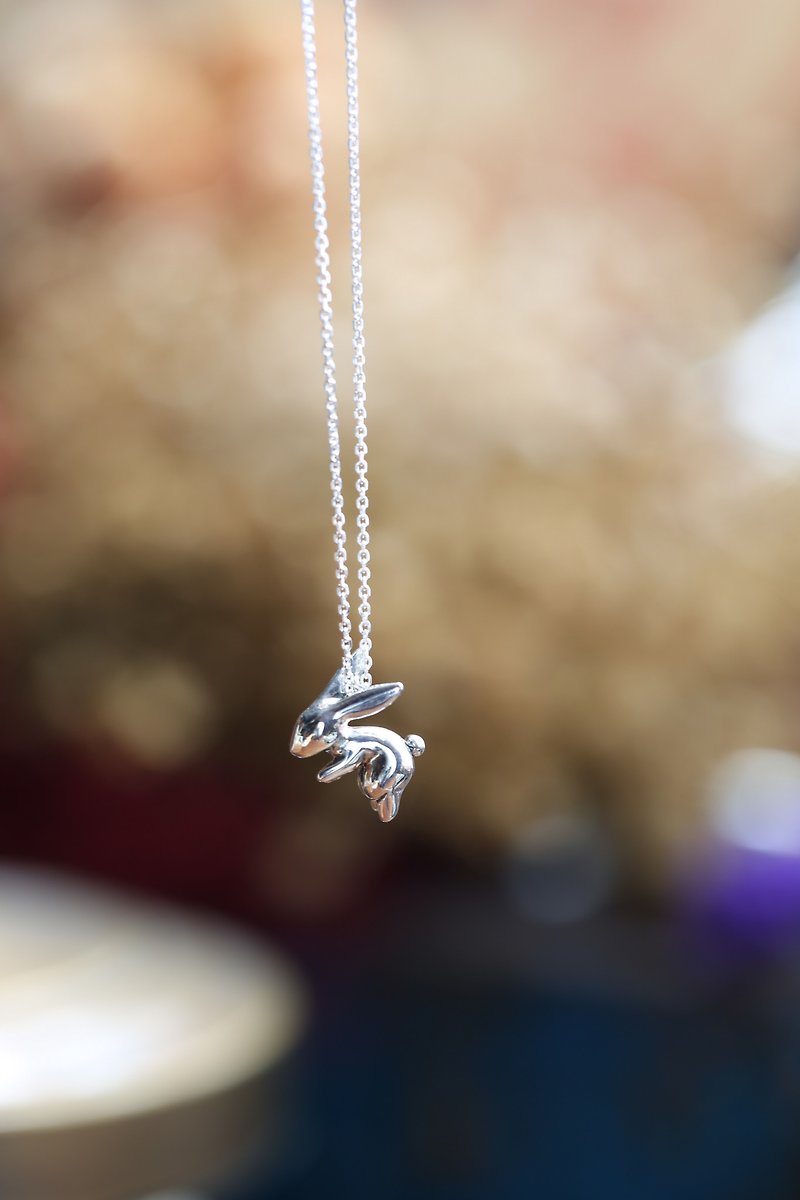 Rabbit necklace - Necklaces - Sterling Silver 