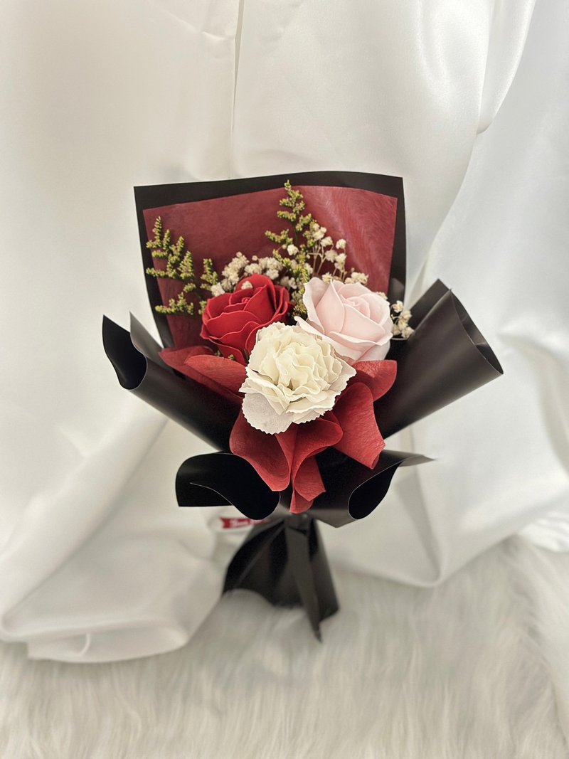 【WS │Bouquet】Valentine's Day bouquet Graduation bouquet Simple Christmas bouquet can be customized for Chinese Valentine's Day - ช่อดอกไม้แห้ง - พืช/ดอกไม้ 