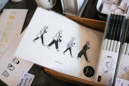 WHOSMiNG × Toilet Paper Club-ABBEY ROAD A5 Folder