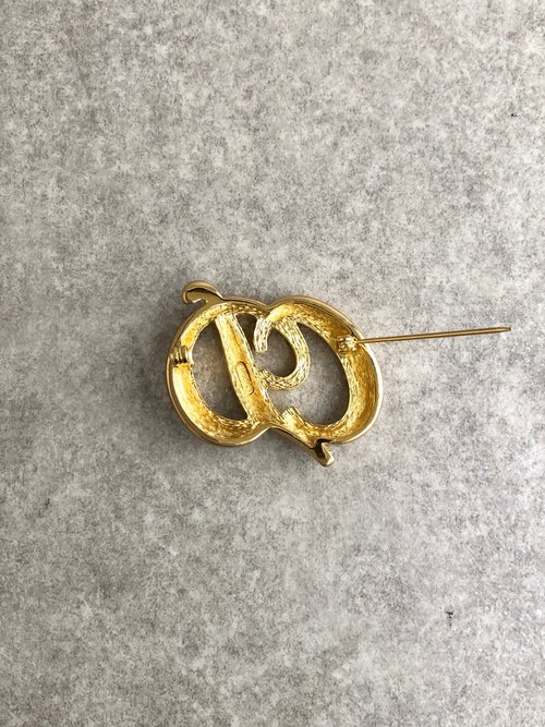Christian Dior クリスチャンディオール　vintage ブローチ 500x0.jpg
