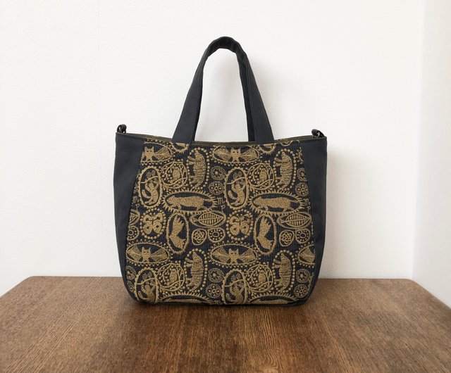 jungle relief バッグ ミナペルホネン ハンドメイド ミナペルホネン jungle relief ハンドメイドバッグ