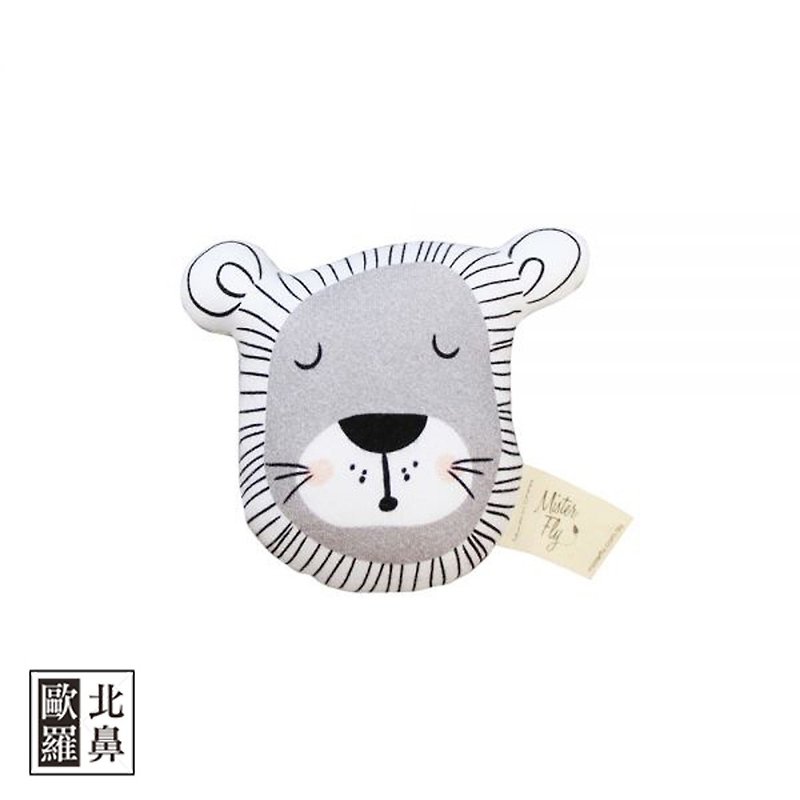 ミスターフライ動物の癒しのラット - ライオン - 知育玩具・ぬいぐるみ - コットン・麻 