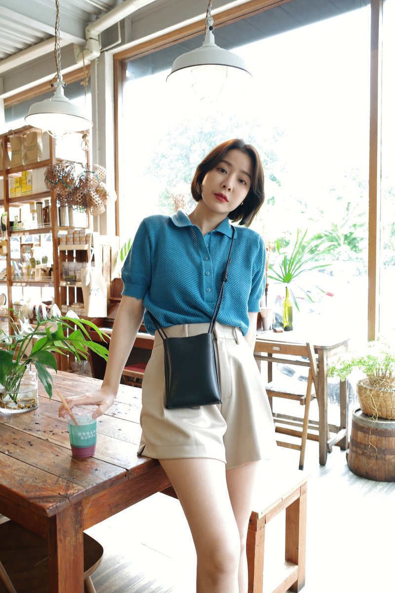 斜挎包  TED - crossbody bag WHITEOAKFACTORY Let's matching your color! - 其他 - 人造皮革 多色