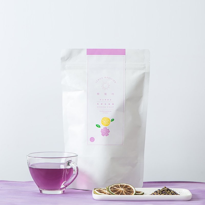 浮光檸檬茶－馬鞭紫羅蘭 (輕量版15入) - 茶葉/茶包/水果茶 - 新鮮食材 