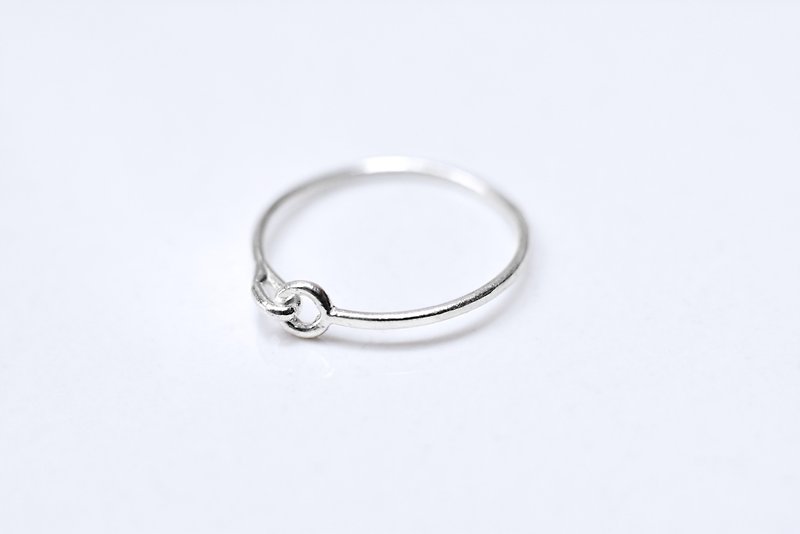 Fine buckle sterling silver ring (tail ring) - General Rings - Sterling Silver Silver