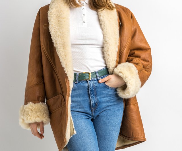 shearling セール ムートン コート