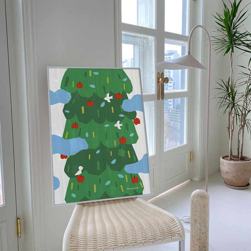 Art print/ Big Tree / Illustration poster A3,A2 - 海報/掛畫/掛布 - 紙 