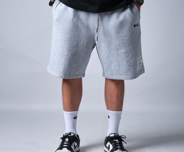 ONE-1111-STUDIO 厚手パウンドショーツ/膝丈/純綿フレンチテリー