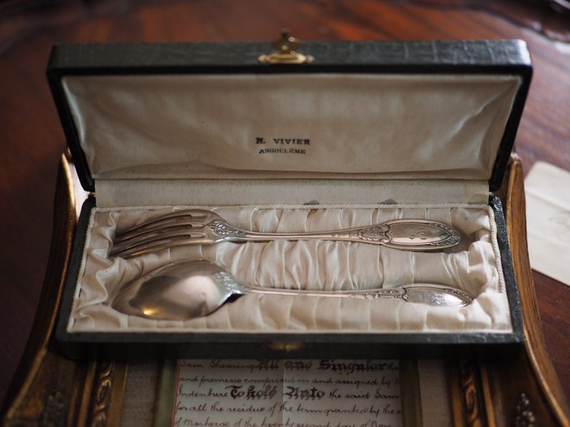 French Silver cutlery set - Items for Display - Silver 