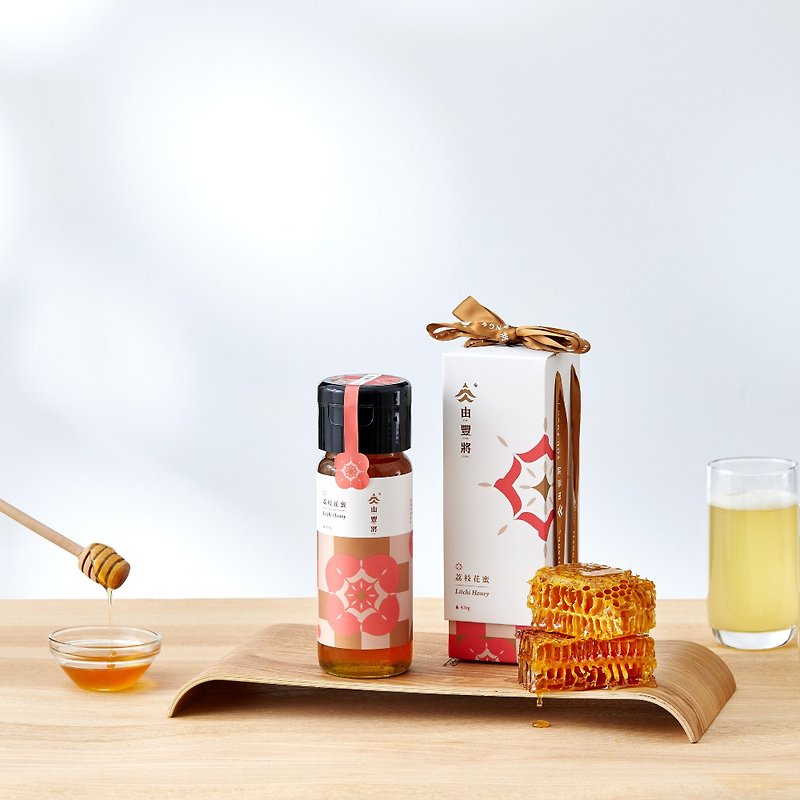 【快速出貨】100%台灣蜂蜜-頭等獎國產荔枝花蜜 420g - 蜂蜜/黑糖 - 其他材質 