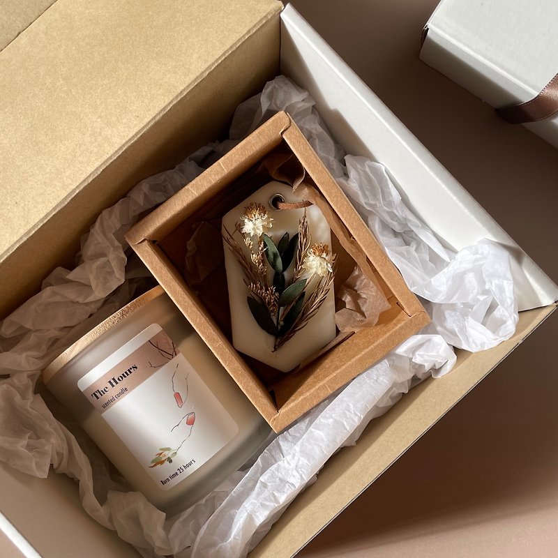 Fragrance gift box I TheHours - เทียน/เชิงเทียน - ขี้ผึ้ง 