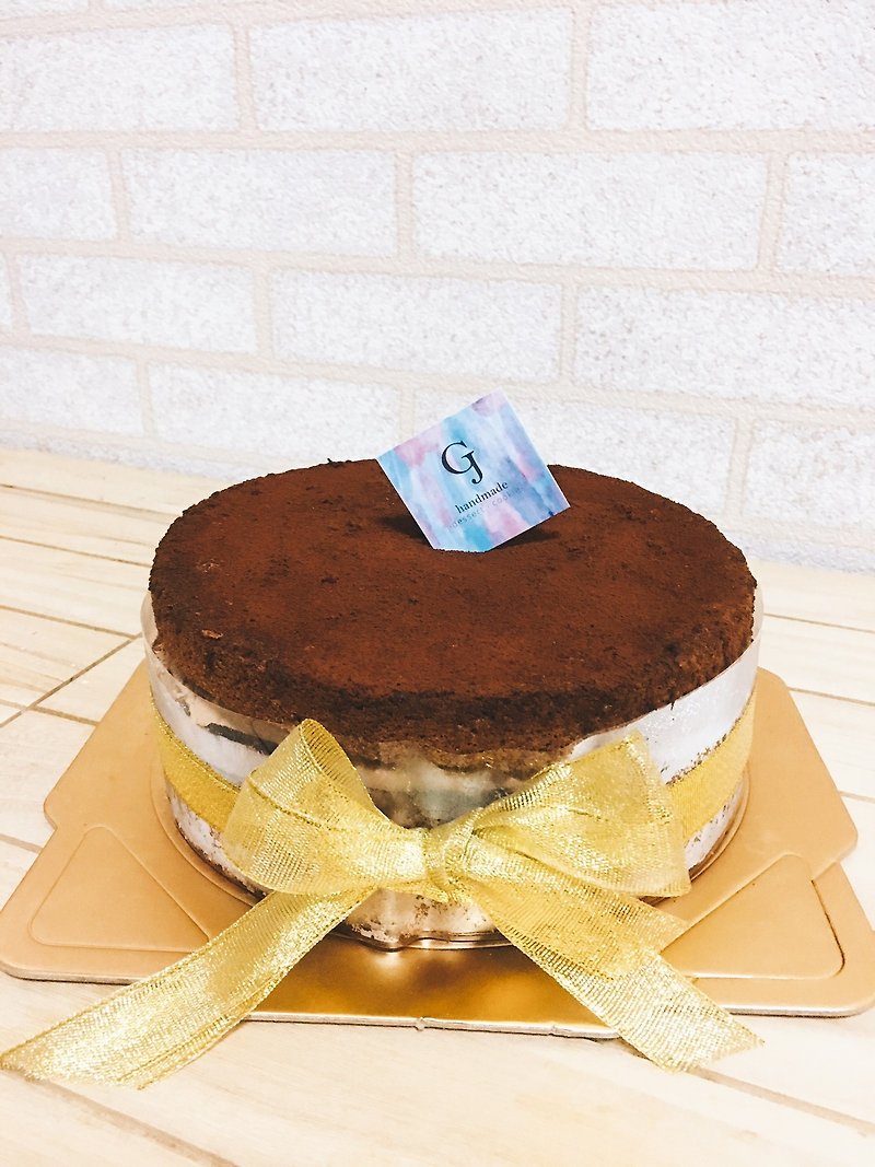 超濃深黑巧克力慕斯蛋糕  生日蛋糕 母親節蛋糕  6吋 - 蛋糕/甜點 - 新鮮食材 咖啡色