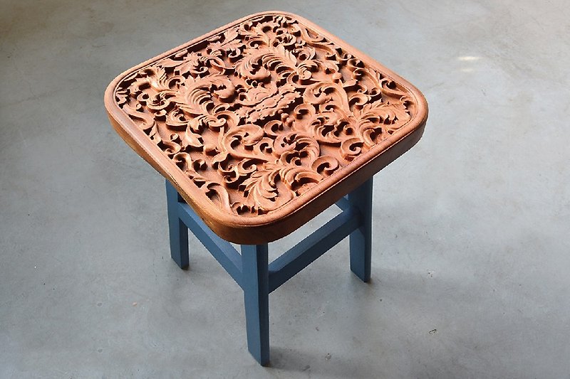 客製化原木雕刻凳 - 椅子/沙發 - 木頭 