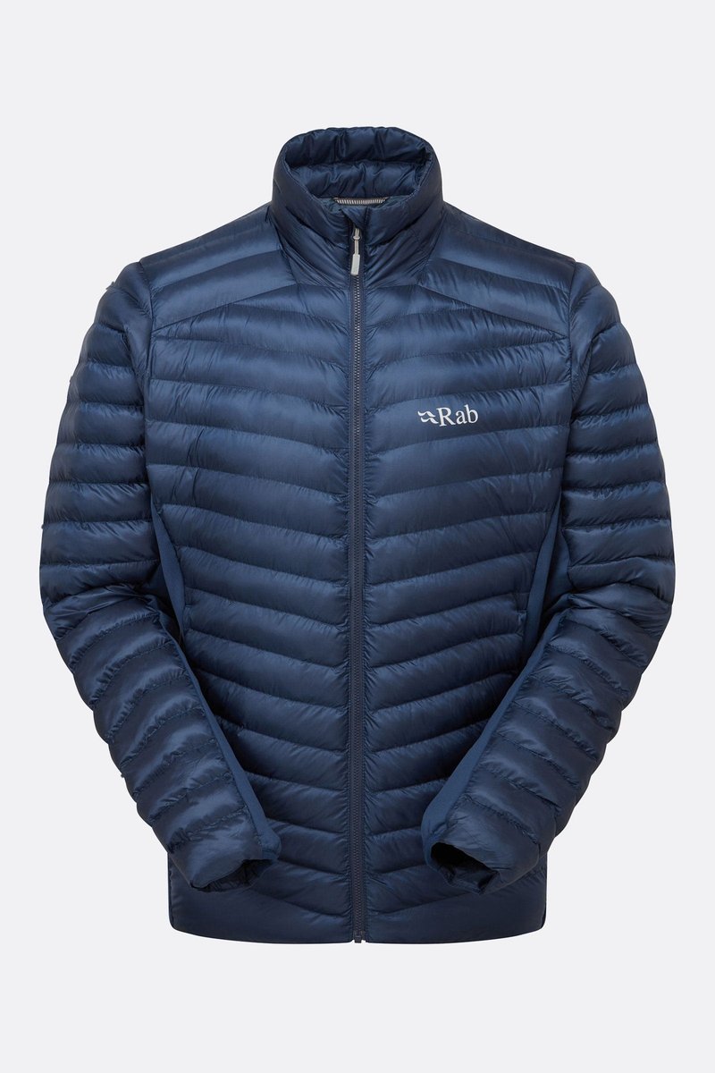 【Rab】Men's Cirrus Flex men's lightweight warm synthetic fiber jacket storm blue - ชุดกีฬาผู้ชาย - เส้นใยสังเคราะห์ สีน้ำเงิน