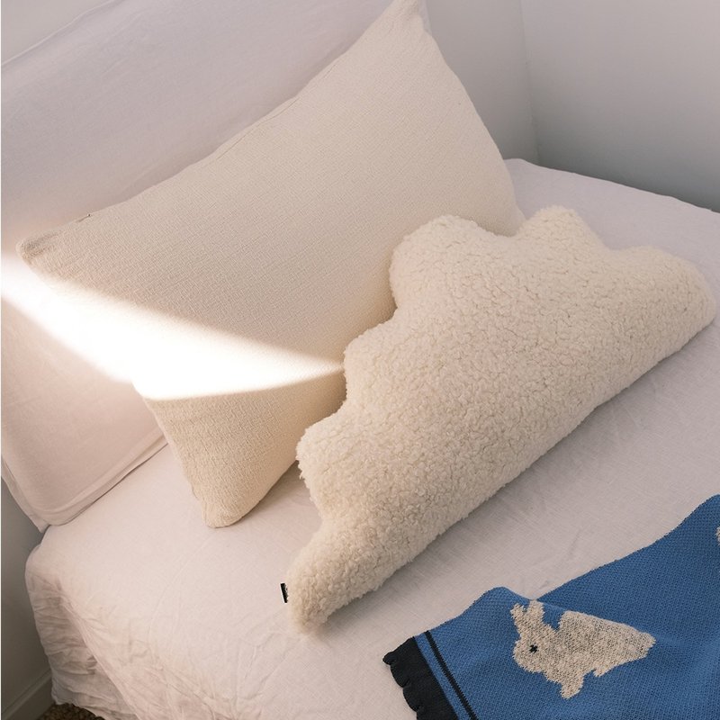 Baiyun Cushion Lumbar Solid Color Pillow Children's Room Decoration Photography Props - หมอน - วัสดุอื่นๆ 