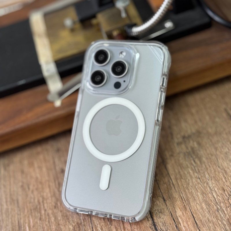ARMOR iPhone15系列SignaturePRO MagSafe電話保護殼_水晶透明 - AirPods/耳機保護套 - 其他材質 